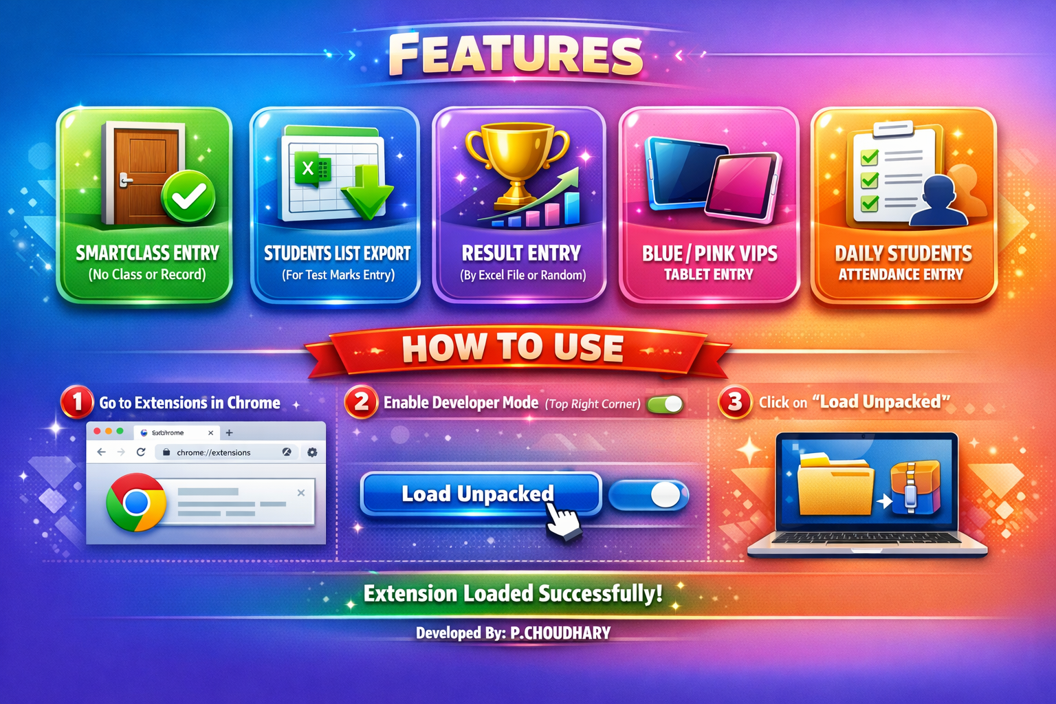 Shala-Auto Chrome Extension Interface