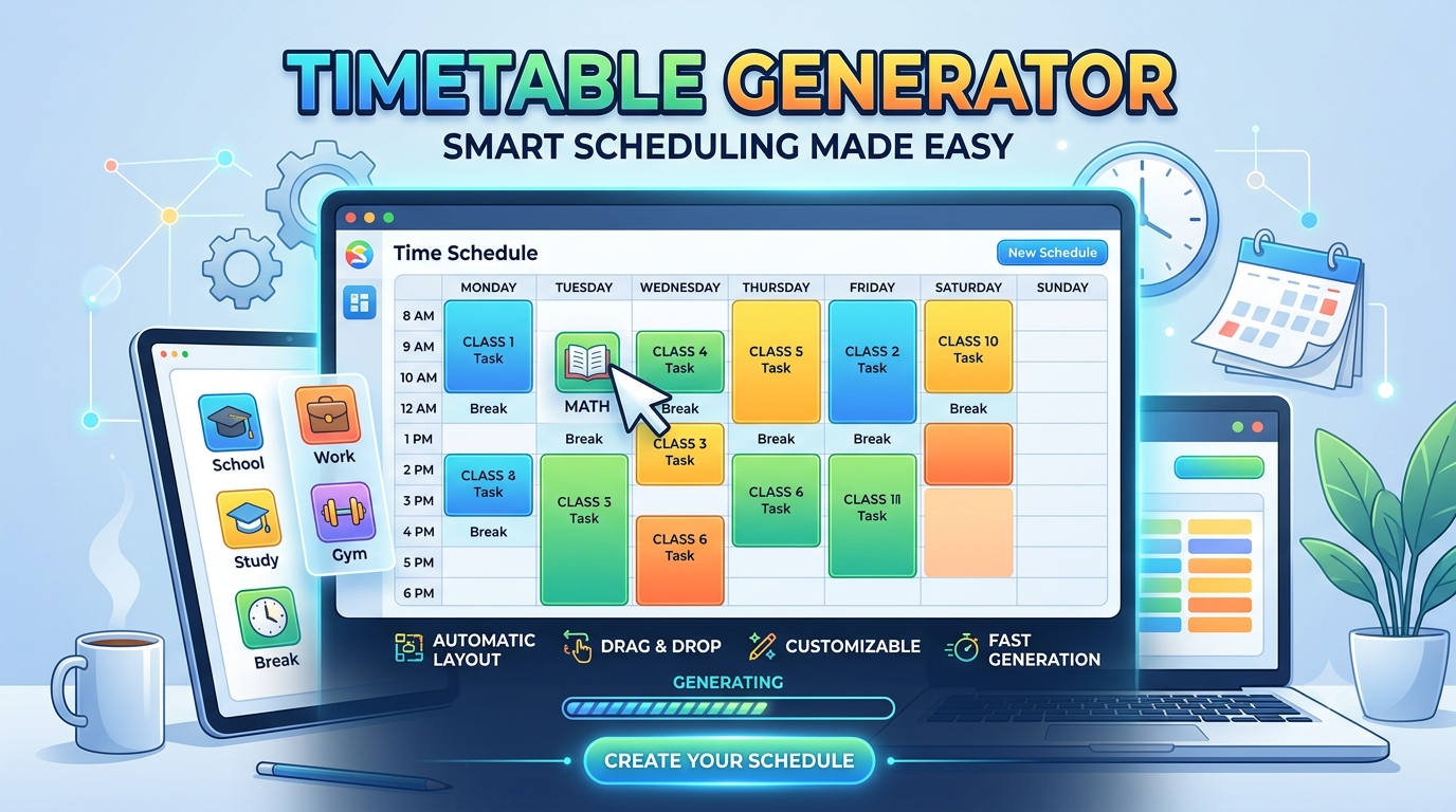 School Timetable Generator Pro